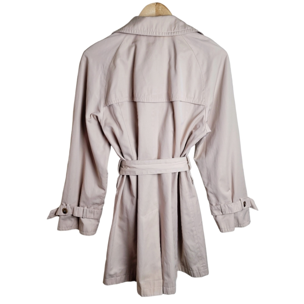 Forecaster of Boston Tan Belted Trenchcoat Size Small - Picture 2 of 13